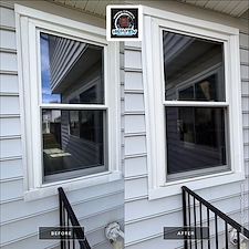 Exterior-House-Washing-in-Lake-Ridge-VA-Restoring-Vinyl-Siding-Driveway-Walkout-Steps 12