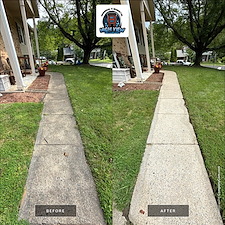 Full-Exterior-Cleaning-Project-Lake-Ridge-VA-House-Soft-Wash-Roof-Blow-Off-Deck-Cleaning-Concrete-Cleaning 2