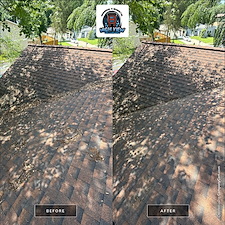Full-Exterior-Cleaning-Project-Lake-Ridge-VA-House-Soft-Wash-Roof-Blow-Off-Deck-Cleaning-Concrete-Cleaning 1