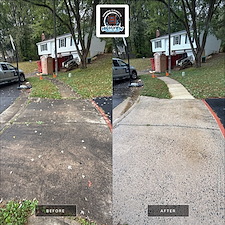 House-Washing-Walkway-Cleaning-in-Burke-VA-Removing-Heavy-Algae-Mold 5