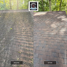 Roof-Washing-in-Woodbridge-VA-Algae-Moss-Lichen-Removal-on-1978-Shingle-Roof 11