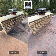 Roof-Washing-in-Woodbridge-VA-Algae-Moss-Lichen-Removal-on-1978-Shingle-Roof 3